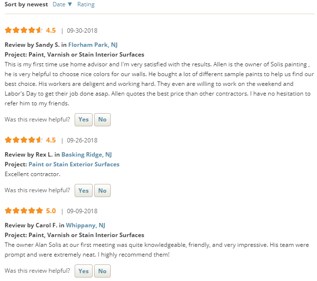 Home Advisor Painting Reviews Home Advisor Painting Reviews